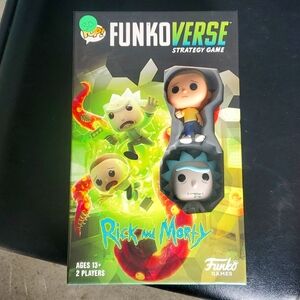 Funko - Pop! Funkoverse Rick and Morty Adult Swim - Strategy Game - COMPLETE EUC
